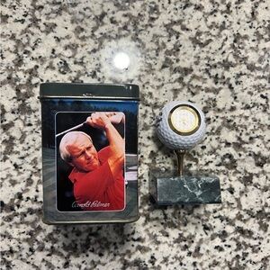 arnold palmer golf ball clock